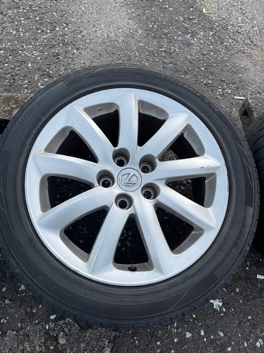 LS460 純正ホイールタイヤ