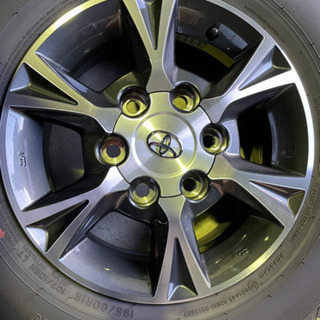 トヨタ ハイエース純正アルミホイール ナット付き トヨタ純正 ホイール