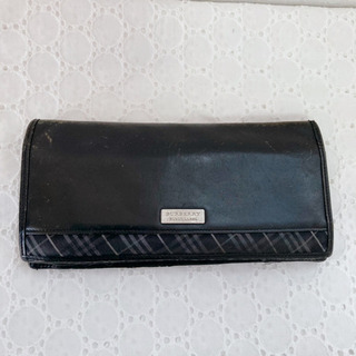 長財布　バーバリーブラックレーベル　Burberry Black...
