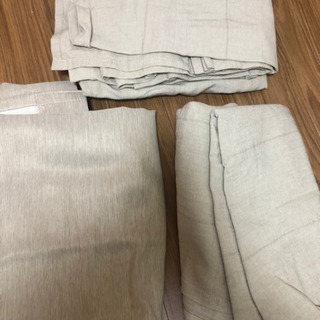 カーテン　140×250 ベージュ×4個
