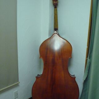  ☆現在交渉中です☆　グリガのコントラバス売ります (さらに値下げしました。また、近隣であればお届けもも可能です)の画像