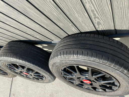 15インチ　5穴　BBS ホイールタイヤセット