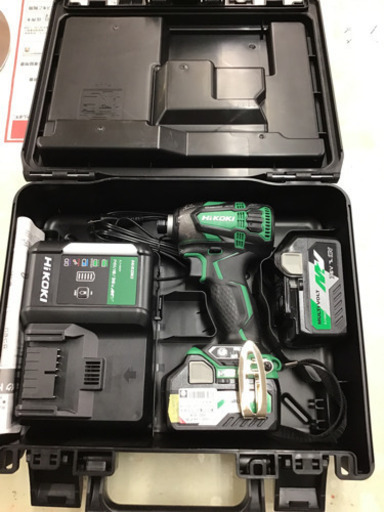 【未使用品】HIKOKI インパクトドライバー　WH36DA