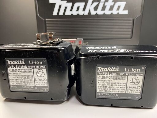 【中古・超美品】マキタ　充電式インパクトドライバ　18VTD171DGX/AR 　オーセンテックレッド　