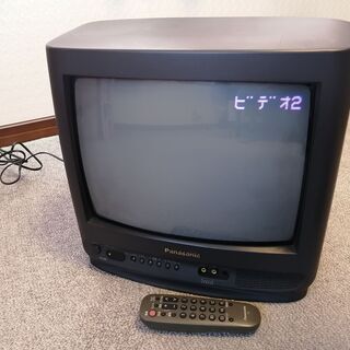 パナソニック　14インチ　ブラウン管テレビの画像