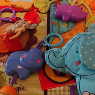 値下げ！フィッシャープライスベビーどうぶつえん デラックスジム＆メリーの画像