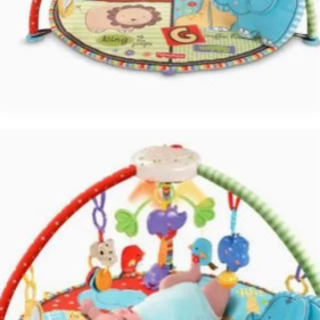 値下げ！フィッシャープライスベビーどうぶつえん デラックスジム＆メリーの画像