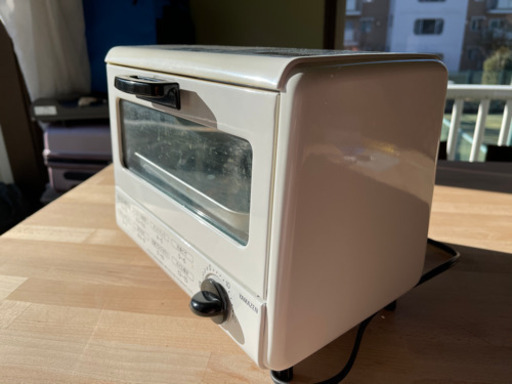 山善/オーブントースター 860W ホワイト YTA-860(W)