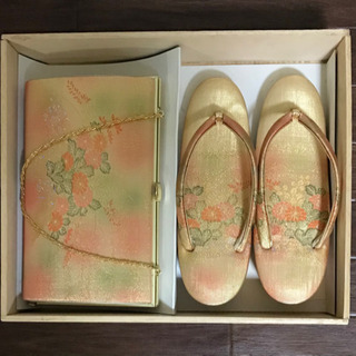 草履とバッグのセット