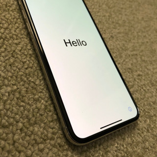 iPhone X  SIMフリー　バッテリー残量100%の画像