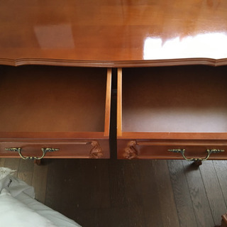 Fiore アンティーク風 デスク 机