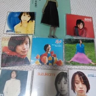 鈴木あみ　写真集＆CD8枚セット