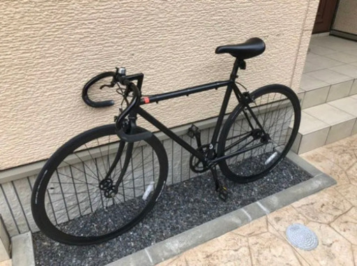 FUJI ピストバイク フェザー FEATHER マット　ブラック　黒