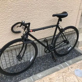 FUJI ピストバイク フェザー FEATHER マット ブラック 黒