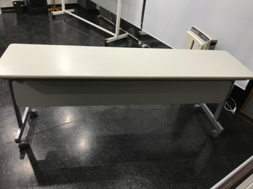 スタッキング会議テーブル180cmと椅子2脚