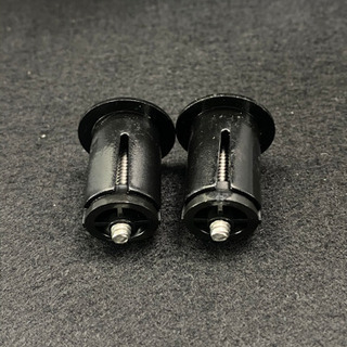 バーエンドキャップ　ブラック　の画像