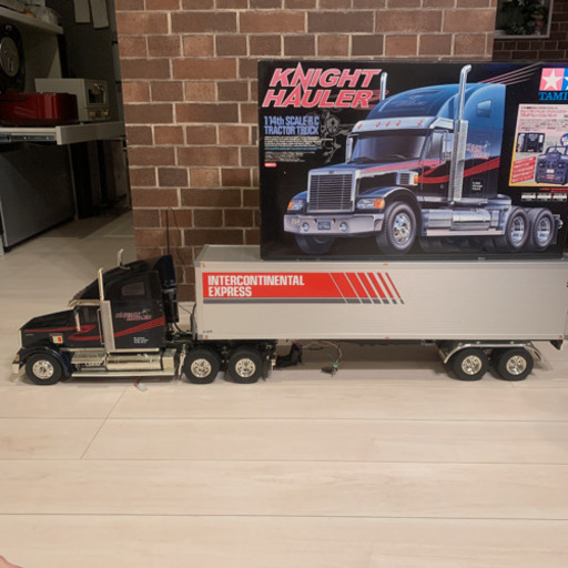 タミヤ　ナイトハウラー　フルオペ　ラジコン　トレーラー