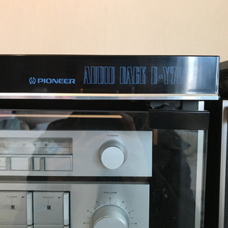 パイオニア ステレオレコードプレイヤー、アンプ、カセットテープ
