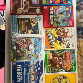値下げ¥10,000→¥5,000→￥4,000Wii   Wii U(ジャンク)　ソフト(ジャンク)の画像