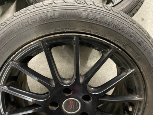 205/55R17アルミホイールタイヤ付き❗️