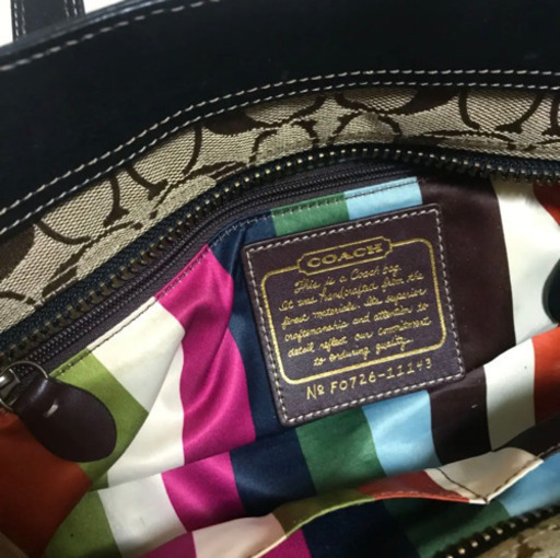 COACH 正規店にて購入 バック
