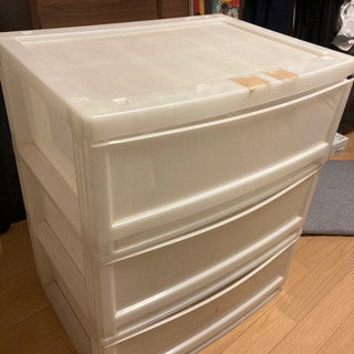 半透明　収納ケースあげます