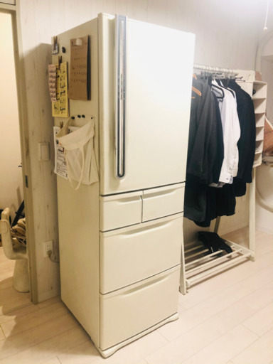 東芝 冷凍冷蔵庫 5ドア 400L メンテナンス済み ノンフロン/2008年製