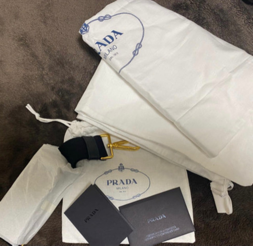 PRADA カナパ　バッグ　ブラック