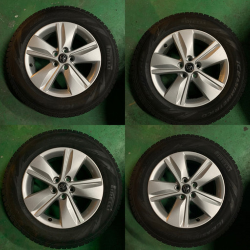 ☆ハリアー純正＋スタッドレス！225/65R17！アルファード等にも！☆