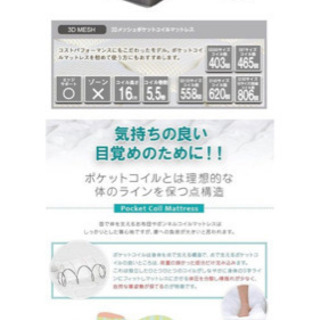 【完全未使用】マットレス　クイーン　サイズ