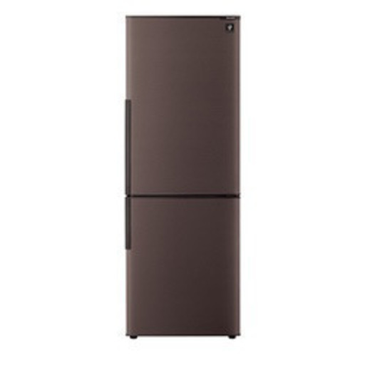 ブラウン色の冷凍&冷蔵庫270L SHARP SJ-PD27Y-T 2014年製