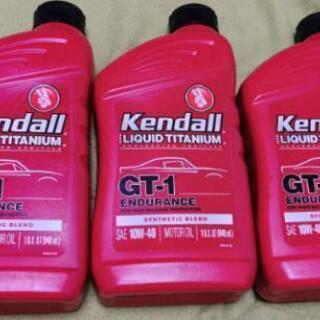 ケンドル Kendall 10W-40 3本 GT-1 ENDU...