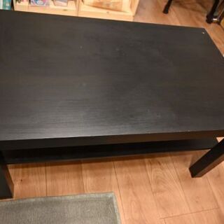 IKEA ローテーブル、コーヒーテーブル 黒