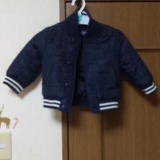 冬用アウター90cm（紺色）