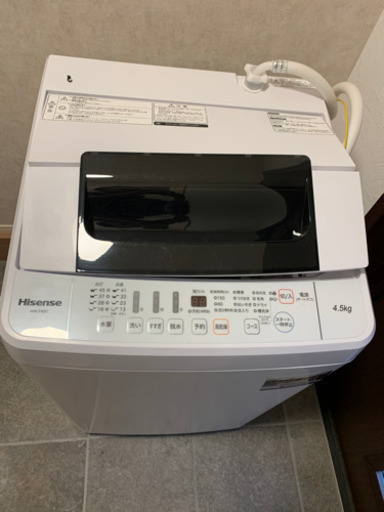 Hisense 洗濯機 4.5kg