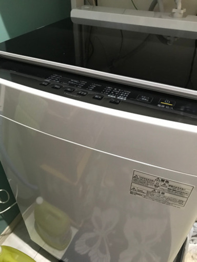 DAW-A100洗濯機10キロ使用回数1回のみ！今年1月3日購入品