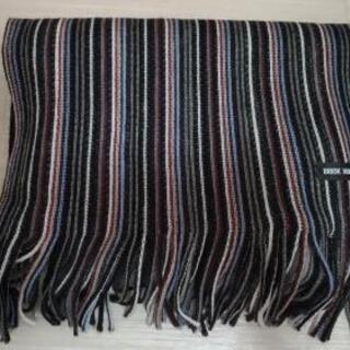 日本製メンズマフラー 美品の画像