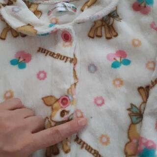 120㎝ ハミングミント ふわもこパジャマの画像