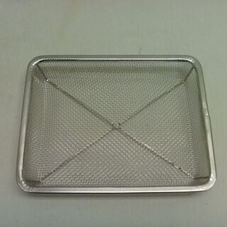 JM9479)油切り皿　ステンレス製　29.5cm×23cm 中...