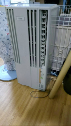 コロナ ウインドエアコン (冷房専用タイプ) 液晶リモコン付 マイナスイオン発生機能付 シェルホワイト CW-A1617(WS)