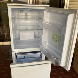 O 12-712 SHARP SJ-D14D-W ノンフロン冷凍冷蔵庫の画像