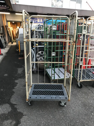 ✨ハナオカ 中古 600×900 カゴ台車✨うるま市田場✨