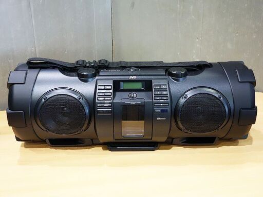 【苫小牧バナナ】JVC/ケンウッド パワードウーハー CDシステム RV-NB90 iPod Buletooth対応 リモコン付き 動作OK♪