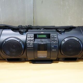 【苫小牧バナナ】JVC/ケンウッド パワードウーハー CDシステム RV-NB90 iPod Buletooth対応 リモコン付き 動作OK♪