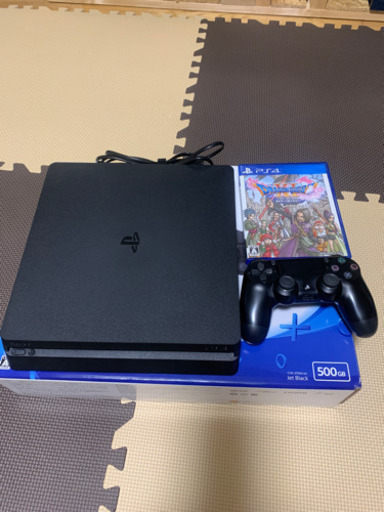 美品　PS4 500GB jet black 、ドラクエⅪ