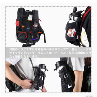 【商談成立済】トレッキング・トレランシューズ&ボトルホルダー　セットの画像