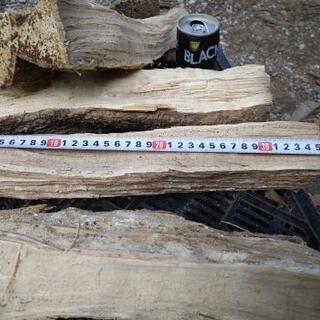 【在庫30kg程度】広葉樹エノキの薪！長さ35cm。2夏乾燥。含水率18%程度。茨城県潮来市。の画像