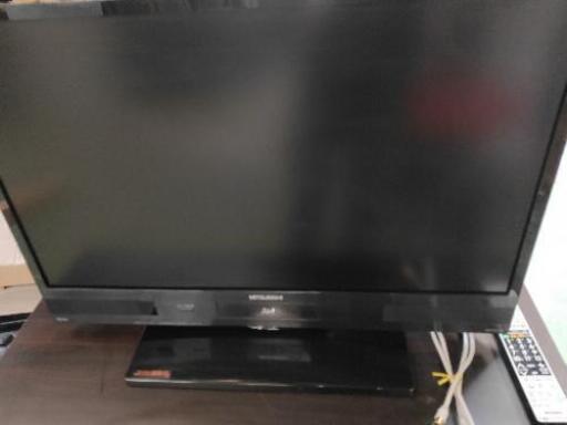 【美品】MITSUBISHI 32V型 Blu-ray\u0026HDD内蔵 液晶テレビ