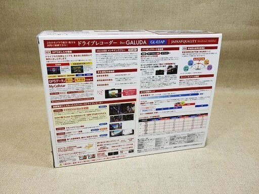 【苫小牧バナナ】開封未使用品 CELLSTAR/セルスター 前後方 同時録画機能付 ドライブレコーダー GL-03AP♪