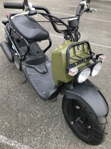 売約済み🔶ホンダ　ズーマー緑　キャブ車　普通に乗れる　きれい　前後タイヤほぼ新品　AF58 福岡市🔶